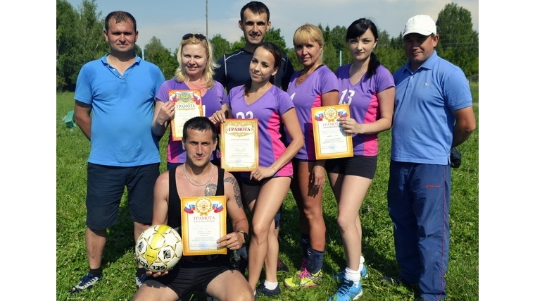 Команда Женсовета Янтиковского района - победитель летней спартакиады молодёжи