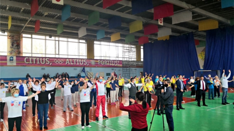 Спорт объединил почти 400 участниц женсоветов Новочебоксарска