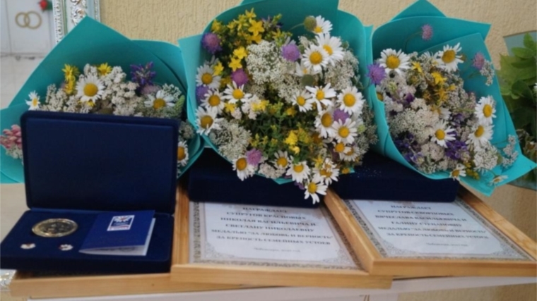 В Комсомольском районе состоялось торжественное вручение всероссийской общественной награды - медали «За любовь и верность»